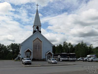 Maheux bus stop, Rivi�re-H�va